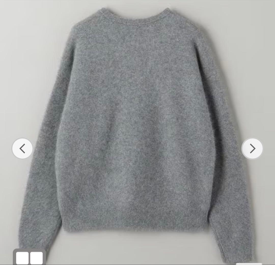 BEAUTY&YOUTH フォックスカシミヤブレンド Vネックニット