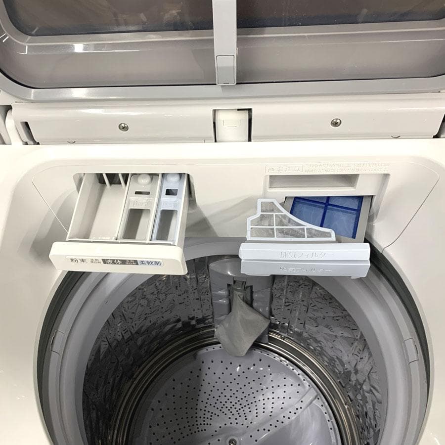 シャープ 縦型洗濯乾燥機 ES-PW8E-N 洗濯8.0kg 乾燥4.5kg