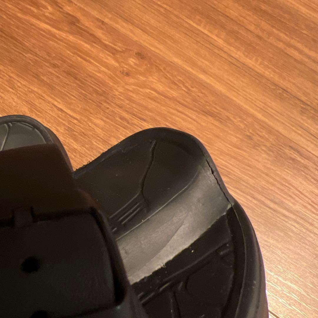 Racbaki ラクバキ イージーサンダル ラップ ブラック Mサイズ