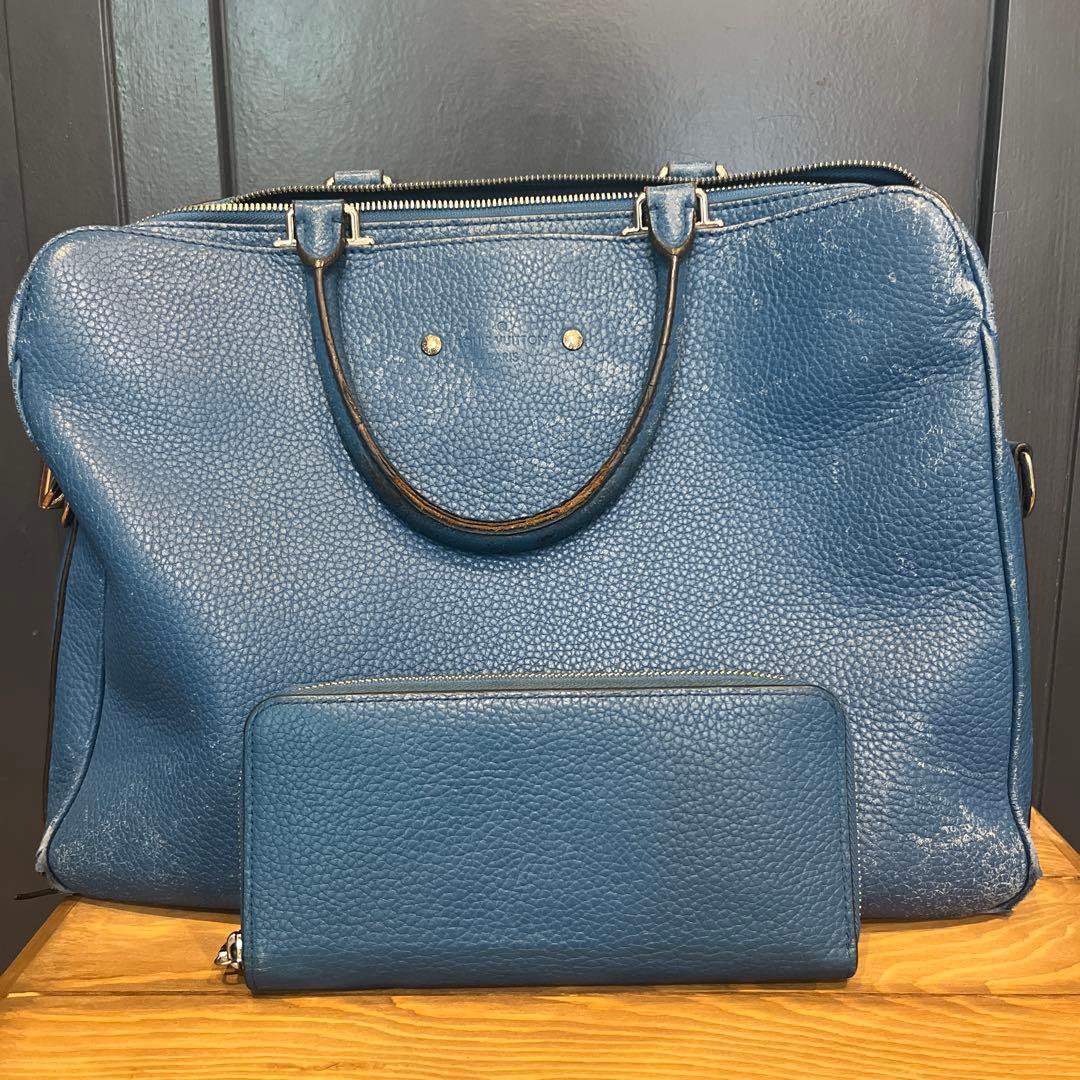 ルイヴィトン　レザー ビジネスバッグと財布 セット