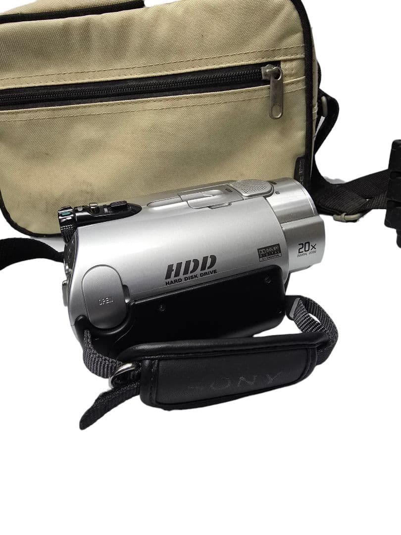 ビデオカメラSONY ソニー DCR-SR300 付属品多数　ヒンジ難有