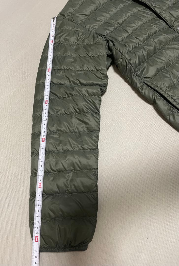 mont-bell ダウンジャケット メンズS オリーブグリーン　収納袋付き