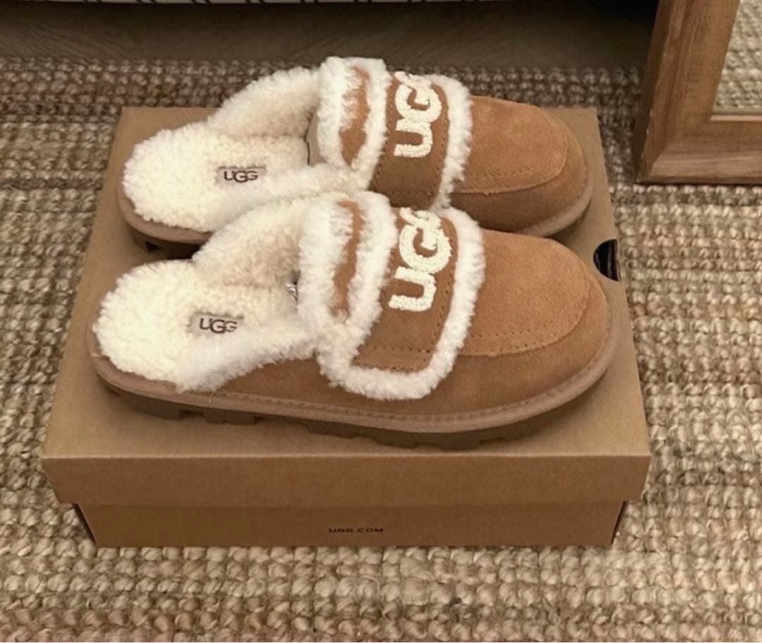 UGG ブラウン スライドサンダル サイズ 24cm