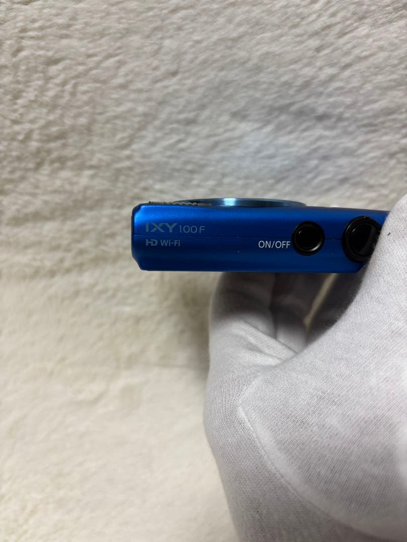 ◆極美品◆Canon IXY100Fコンパクトデジタルカメラ 青Wi-Fi搭載