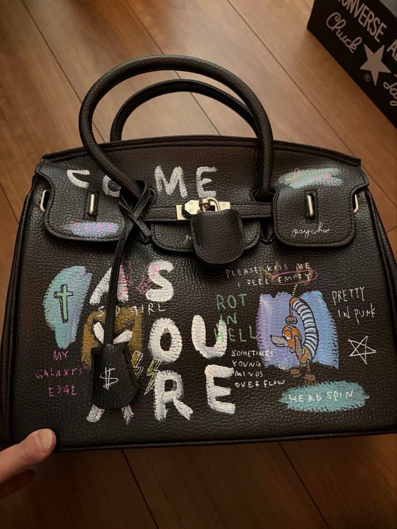 ゲルニカ　guernica ハンドバッグ ブラック