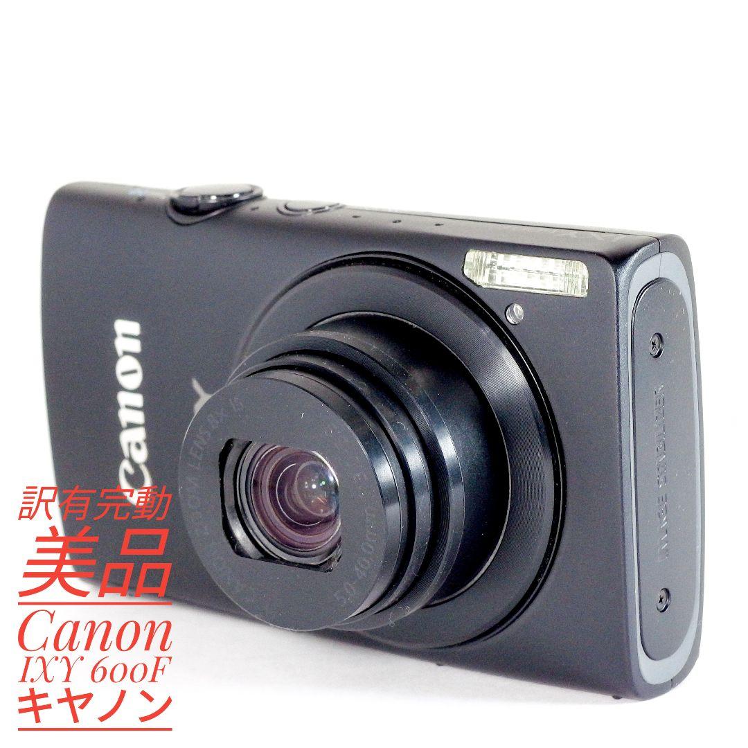 完動 訳有 美品キヤノン Canon IXY 600F バッテリー 社外充電器付