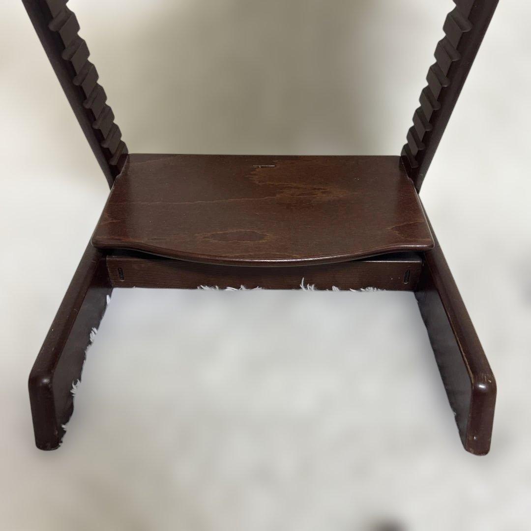 ストッケ　トリップ トラップ　ベビーチェア+ベビーセット　ブラウン　シリアル4