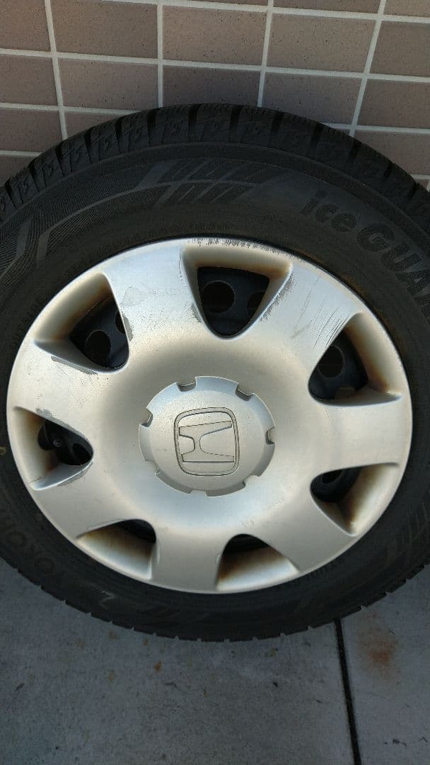 Honda純正ホイール スタッドレスタイヤ4本セット2022年175/70R14