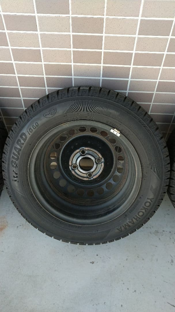 Honda純正ホイール スタッドレスタイヤ4本セット2022年175/70R14