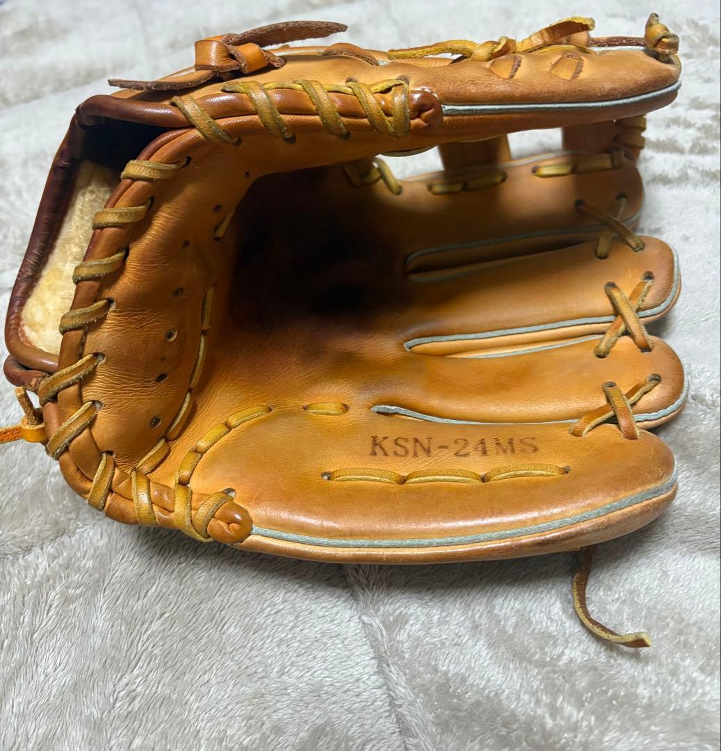 久保田スラッガー 24ms 軟式野球グローブ ksオレンジ(値下げ交渉可)