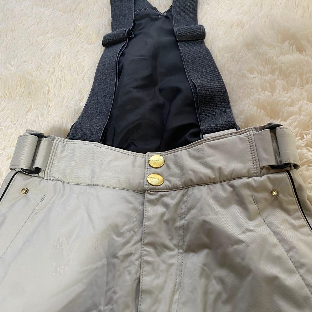 美品 DESCENTE デサント スキーウェア上下セット M チェック