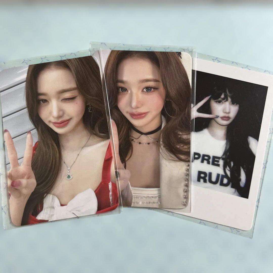 IVE SECRET WITHMUU ウォニョン　ラキドロ　特典トレカ　ポラ