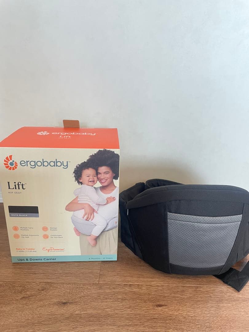 エルゴベビー Lift ヒップシート ブラック