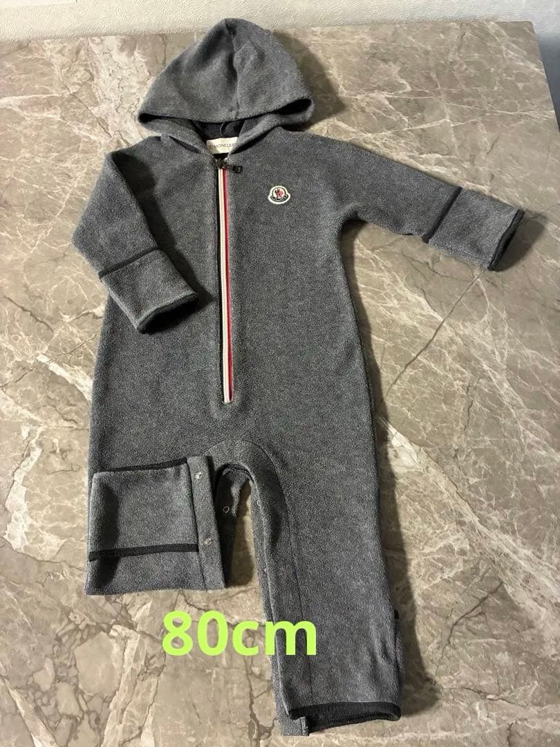 MONCLER フード付きカバーオール80cm