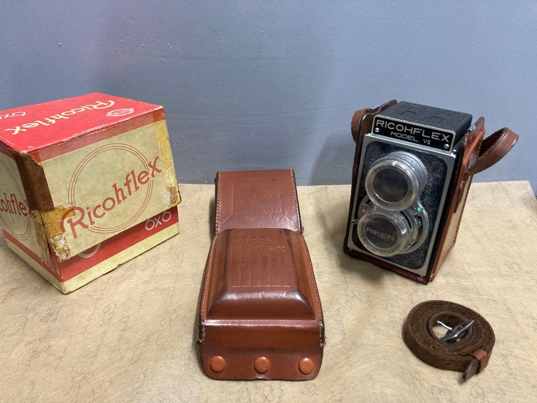 【ビンテージ】カメラ　RICOFLEX MODEL VⅡ