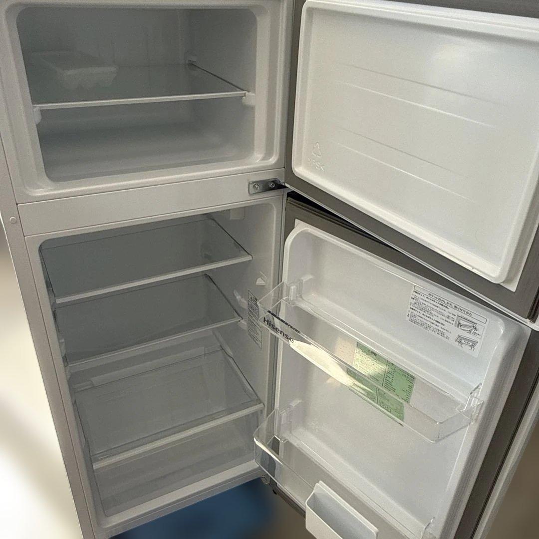 名古屋近郊限定　2025年 ハイセンス 冷蔵庫　124L 極美品