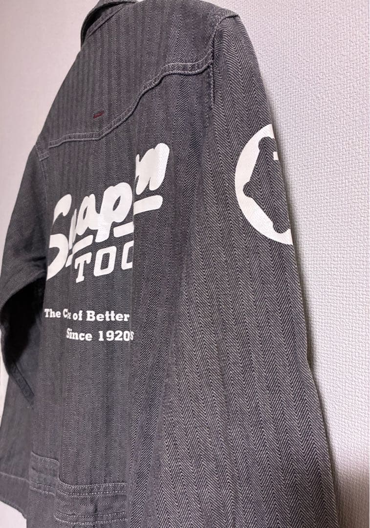Snap-on つなぎ160 XS 美品　希少　ヘリンボーン