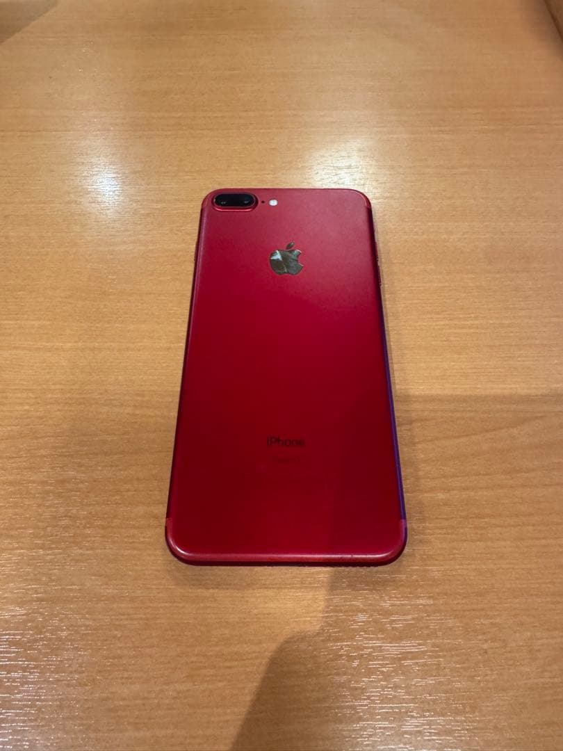 iPhone 7 Plus 256PRODUCT RED/不具合無/d版
