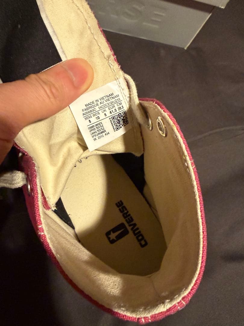 靴 RICK OWENS DRKSHDW x CONVERSE CHUCK 70