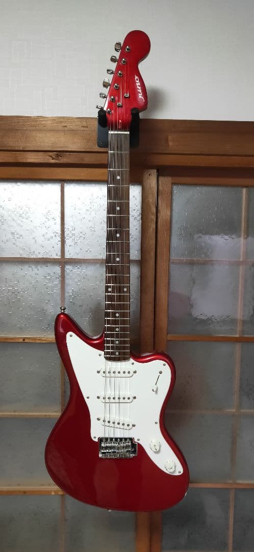 エレキギター　ジャガータイプ+LINE6　エフェクター