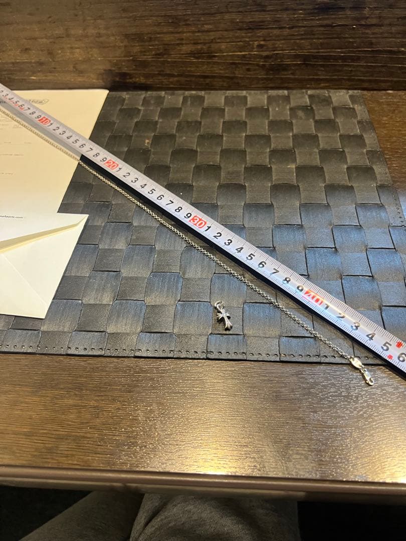 CHクロスベビーファットパヴェダイヤモンド　18インチロールチェーンセット