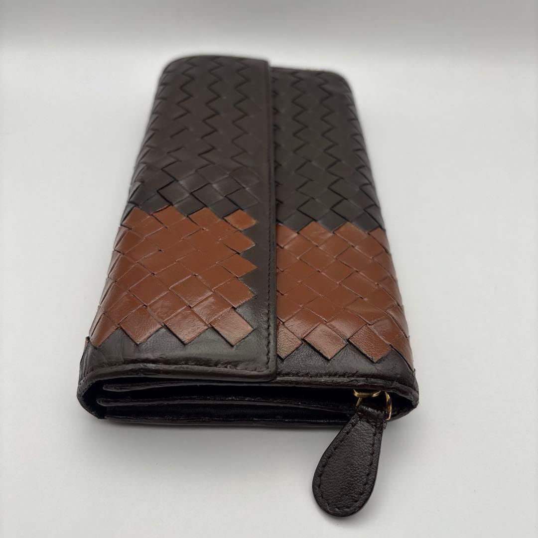 ◆正規品◆ボッティガヴェネタイントレチャート 長財布とオマケキーケース付き