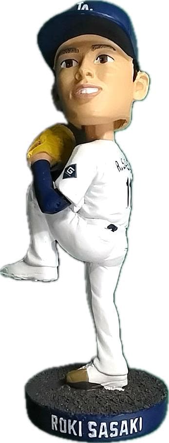 8/4来場者限定 ロサンゼルスドジャース 佐々木朗希ボブルヘッド