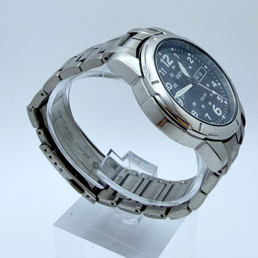 【稼働】 セイコー 腕時計 ソーラー デイデイト V158-0AD0