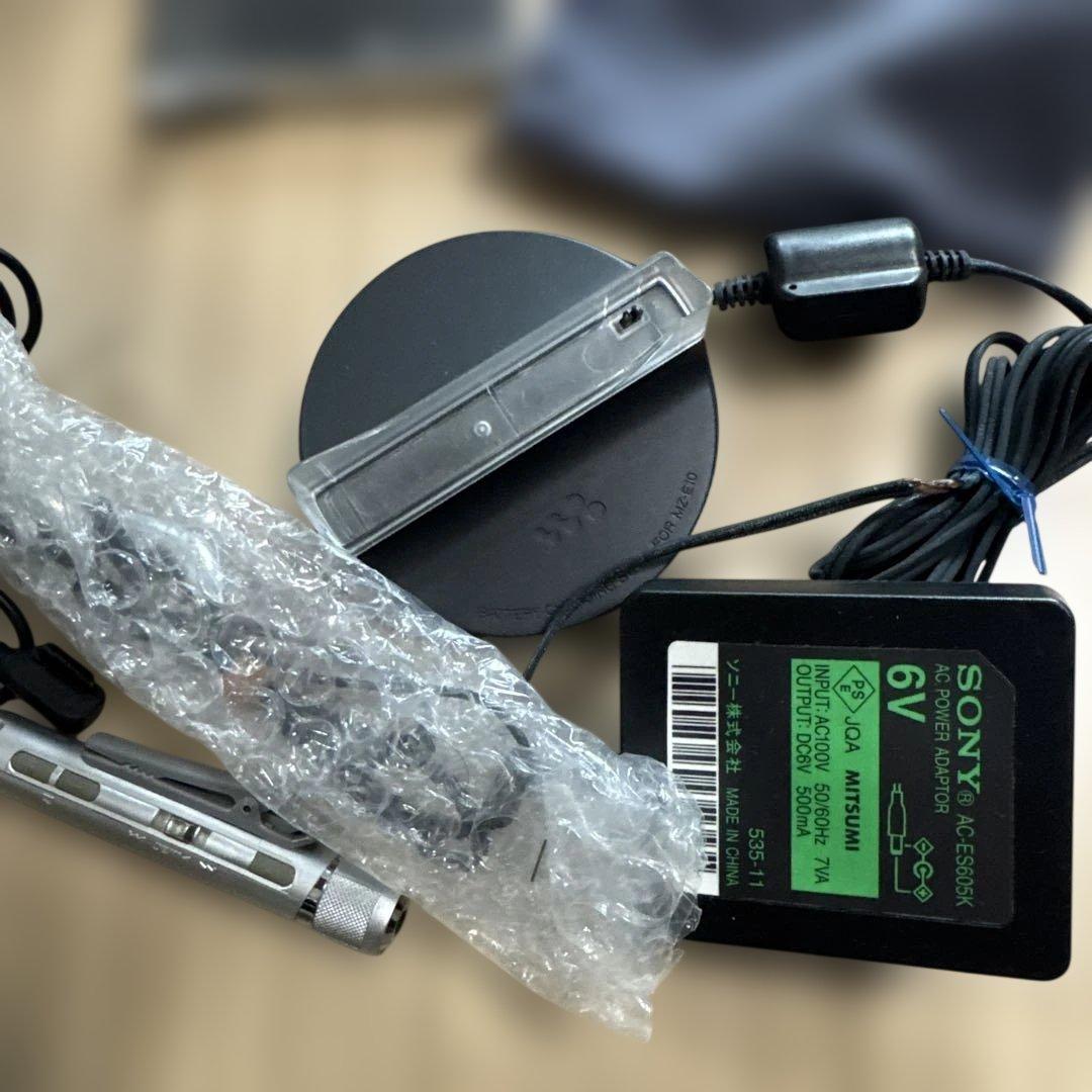 【ジャンク】 SONY MZ-E10 Walkman MDウォークマン 付属品
