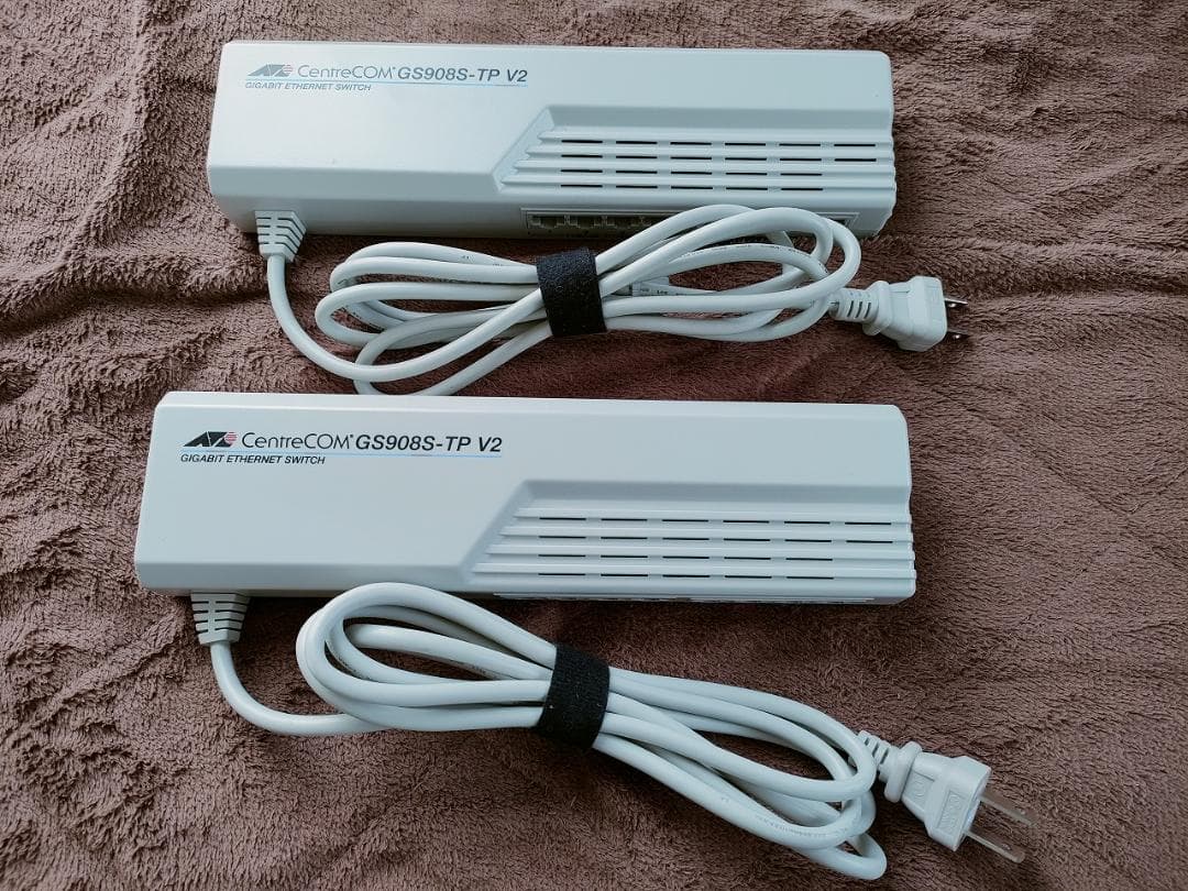 (使用期間僅か)アライド CentreCOM GS908S-TP V2 2台