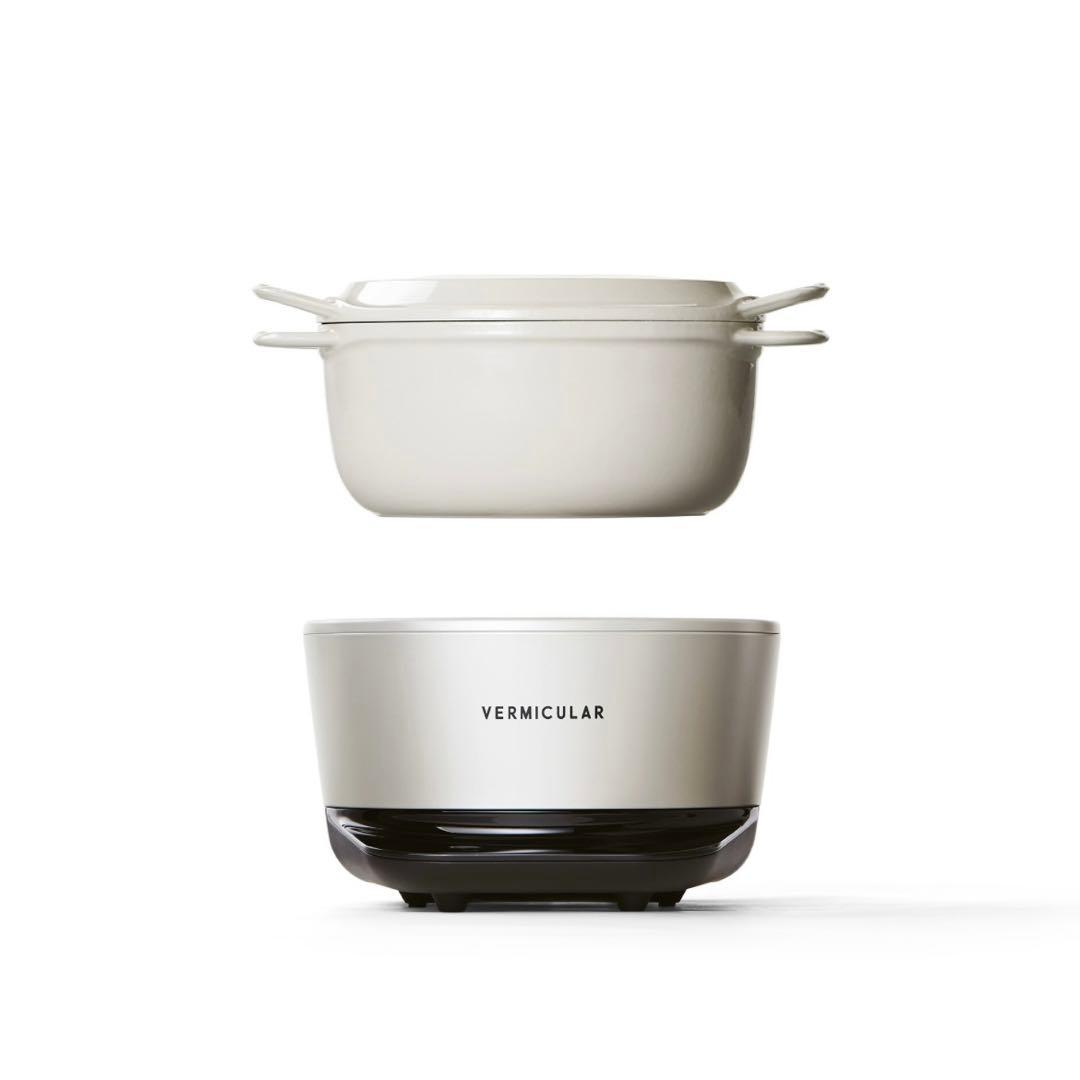 VERMICULAR バーミキュラ ライスポットミニ　シーソルトホワイト