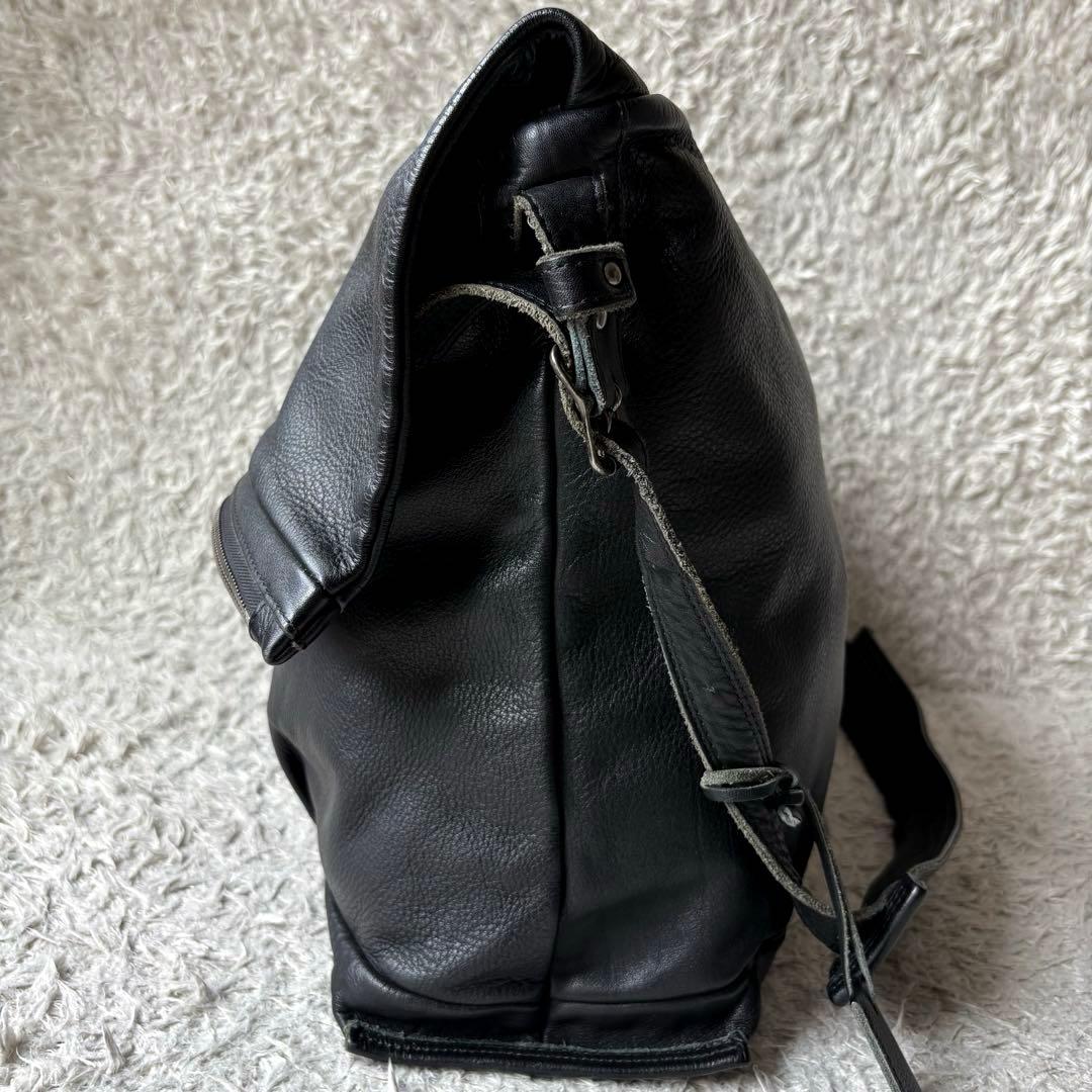 本革 ★別注★ REN × Edition ショルダーバッグ フラップ 日本製