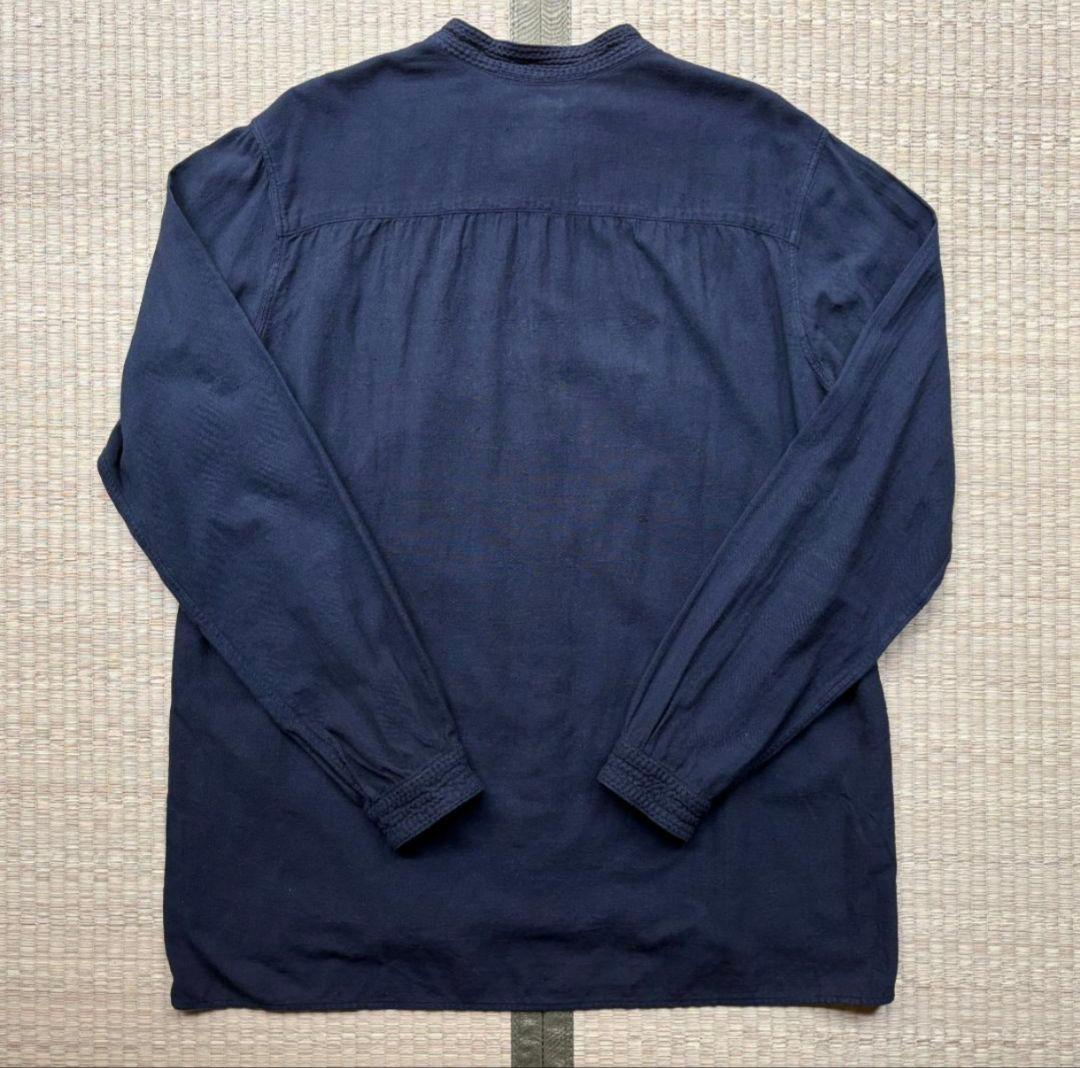 MITTAN カディシャツ2 補強 藍x阿仙 サイズ4