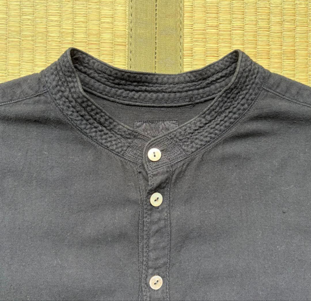 MITTAN カディシャツ2 補強 藍x阿仙 サイズ4