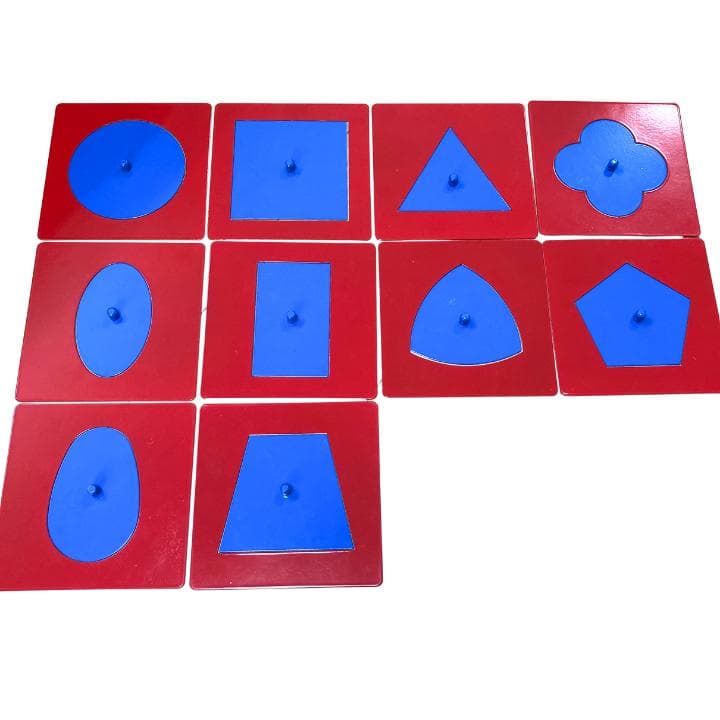 モンテッソーリ　メタルインセッツ　トレーシングトレイセット