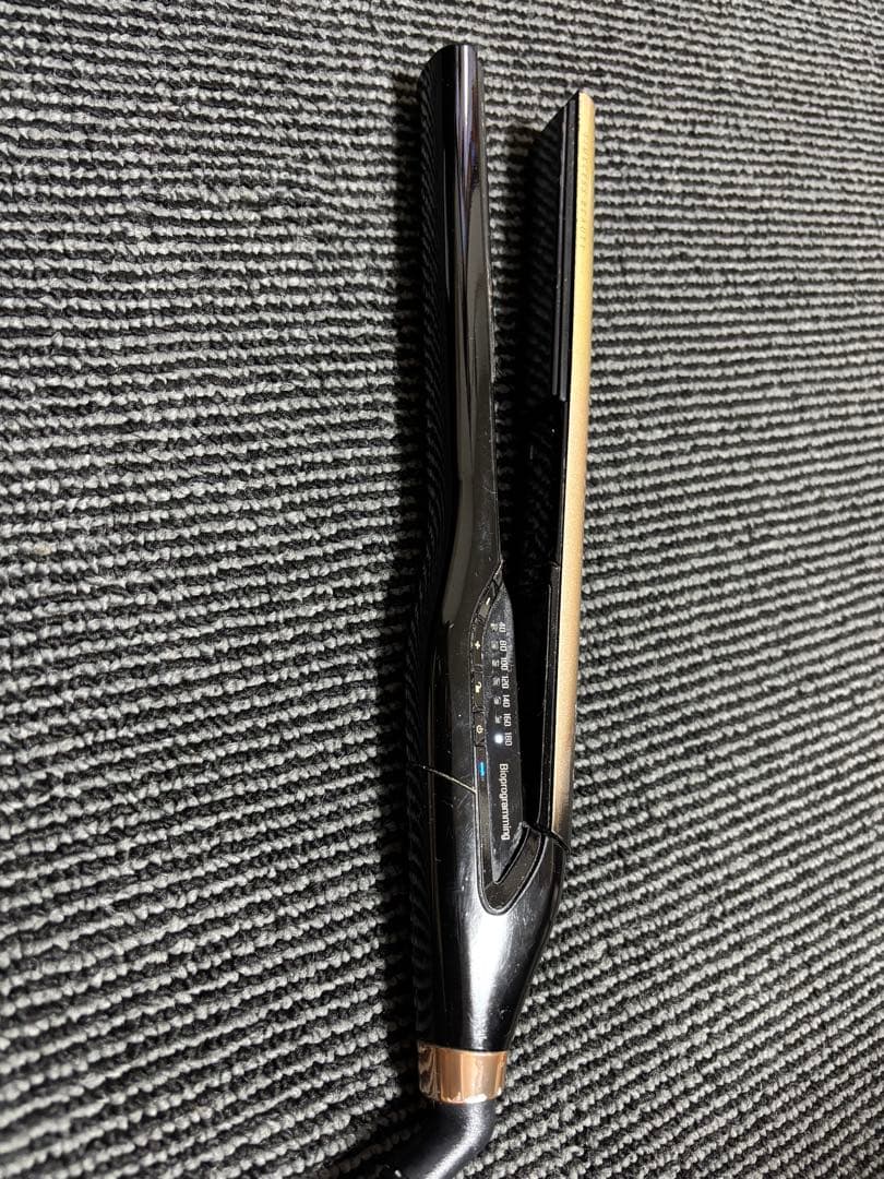 HAREBEAIRON ストレートヘアアイロン ブラック/ゴールド　ジャンク品