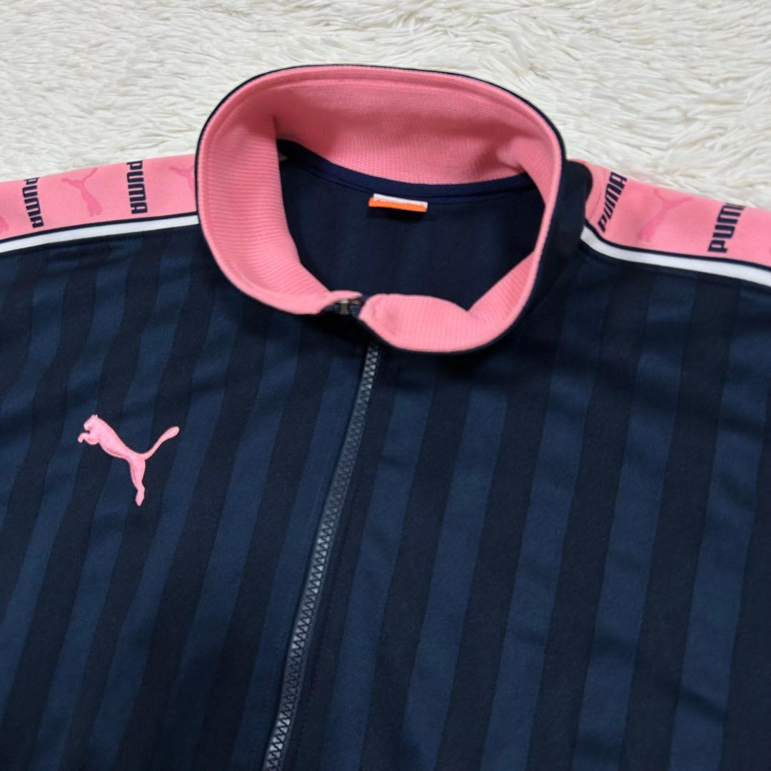 希少 PUMA ジャージ 上下 セットアップ M-L ピンク プージャ Y2K