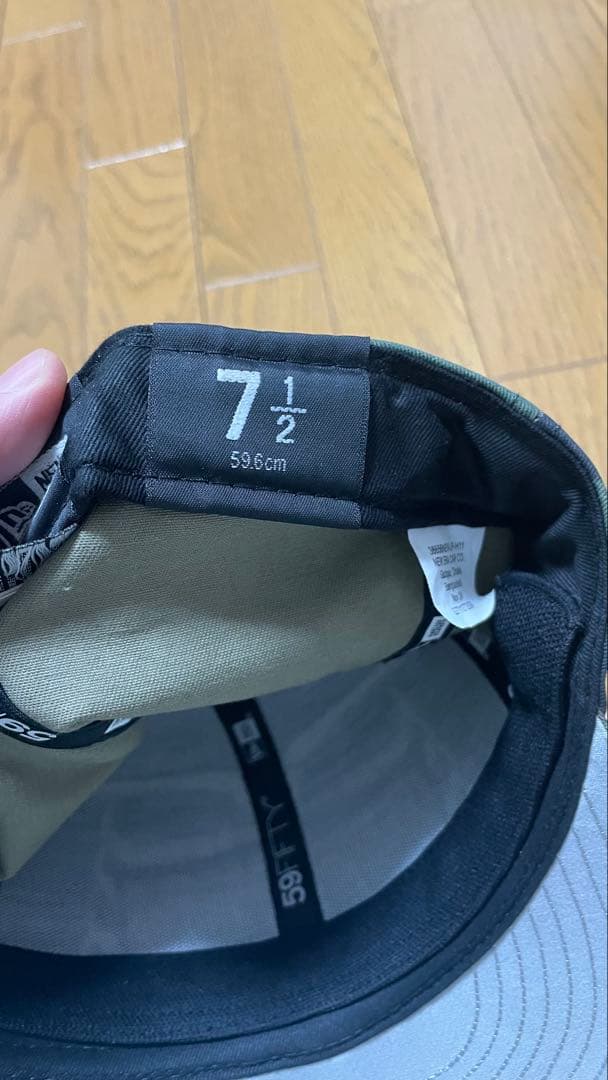 supreme迷彩キャップ