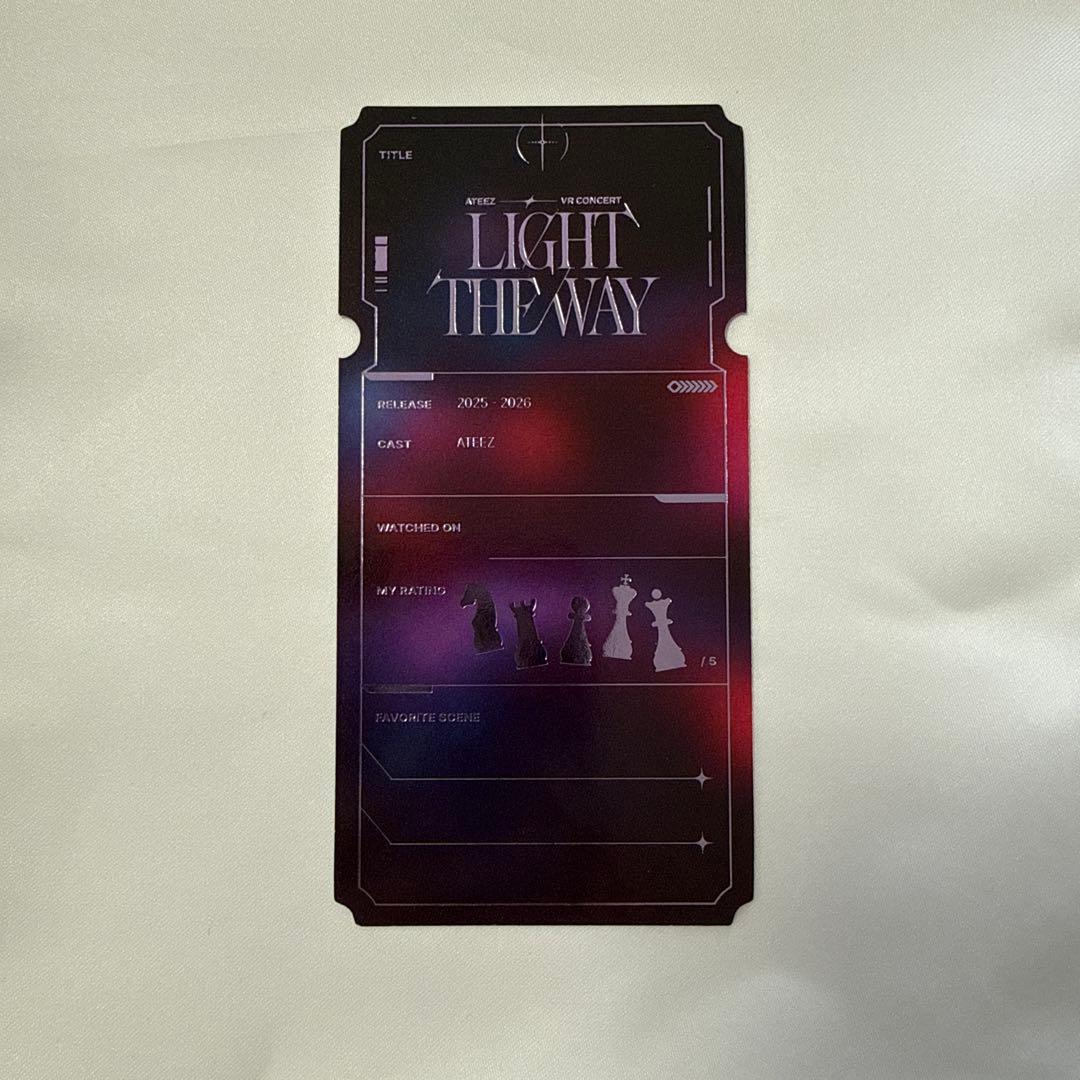 ATEEZ LIGHT THE WAY トレカ・ラントレ/ミンギ/MINGI