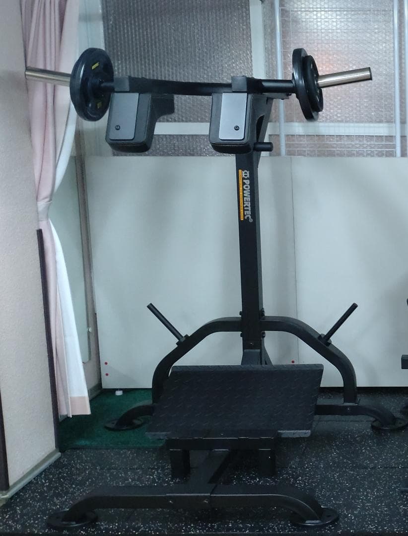 【引取り】POWERTEC(パワーテック) レバレッジスクワット&カーフ