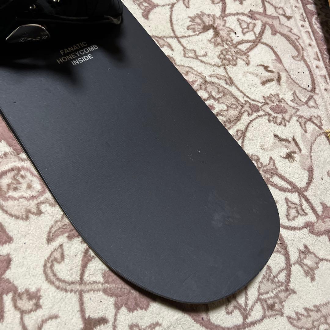 美品 FNTC TNT R 157cm バイン付 スノーボードセット グラトリ