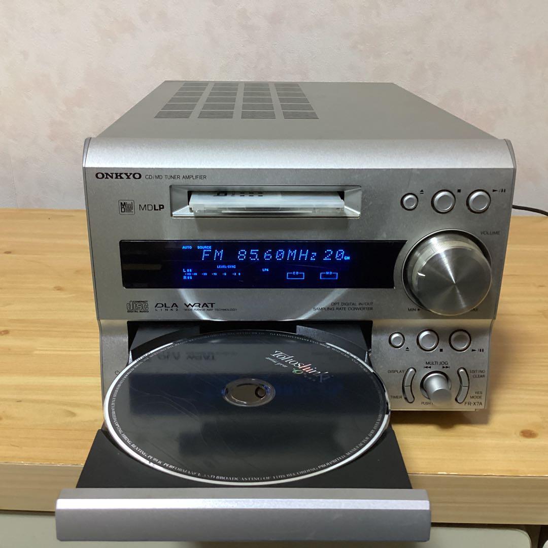 オンキョーONKYO FR-X7A＋V77　アンテナ付き　動作品
