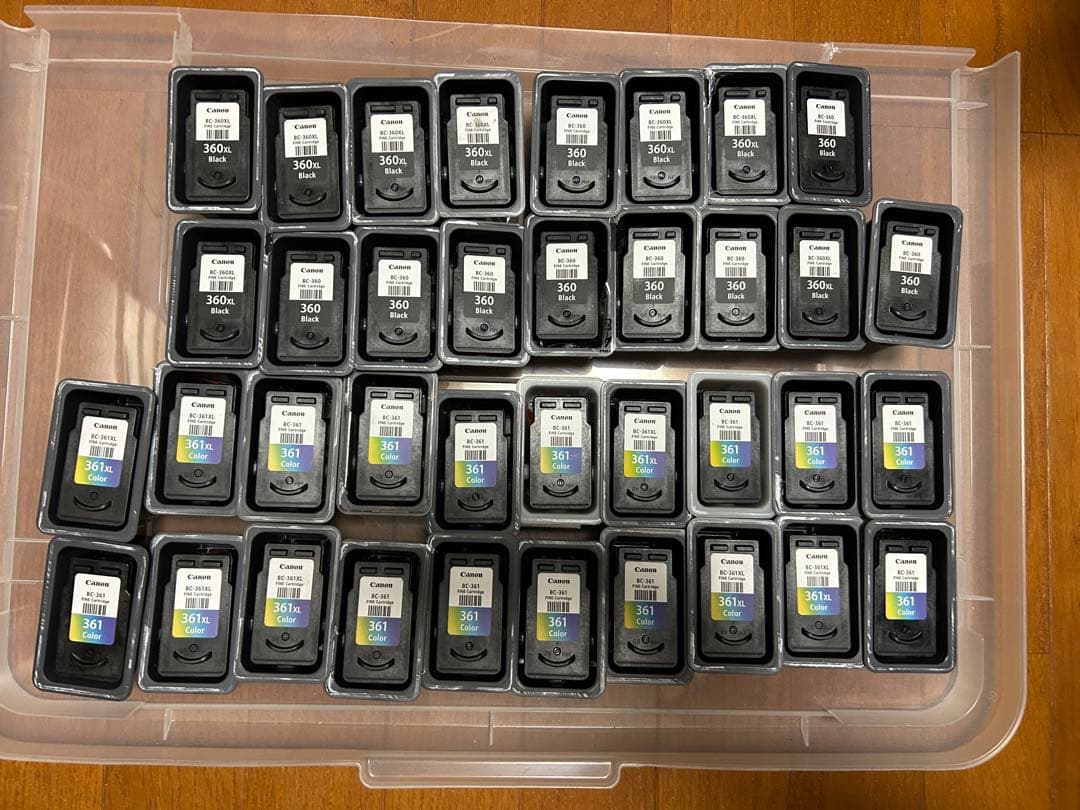 Canon 純正ほか　インクカートリッジ 使用済み　226個セット