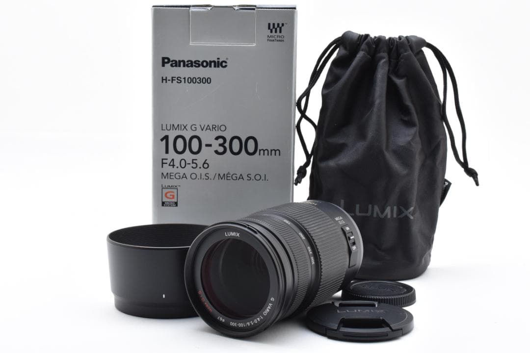 極美品 Panasonic 100-300mm F4.0-5.6 Gパナソニック