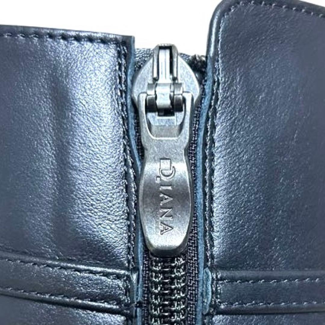 【極美品】DIANA ショートブーツ ブラック　24㎝