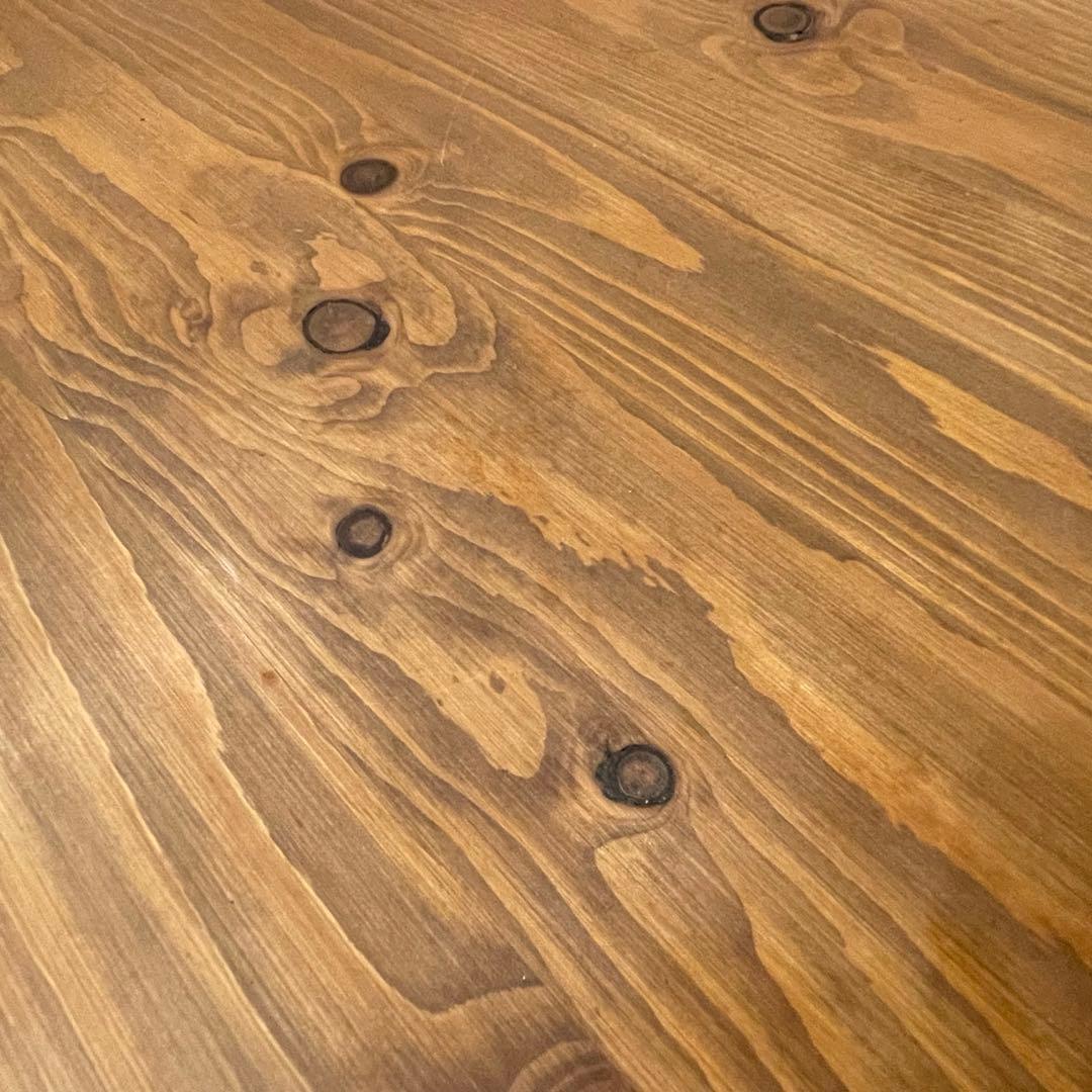 天然木 ローテーブル 引き出し付 マガジンラック カントリー ナチュラル 北欧