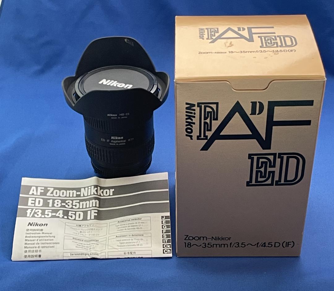 ★使用少★ AF Zoom Nikkor 18-35mm f3.5-4.5D