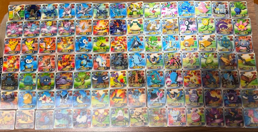 ポケモン3Dシール烈伝　98枚セット