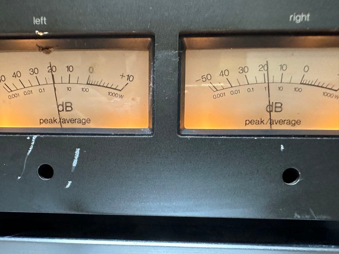 Technicsピーク/アベレージメーター 20M SH-9020M 動作品