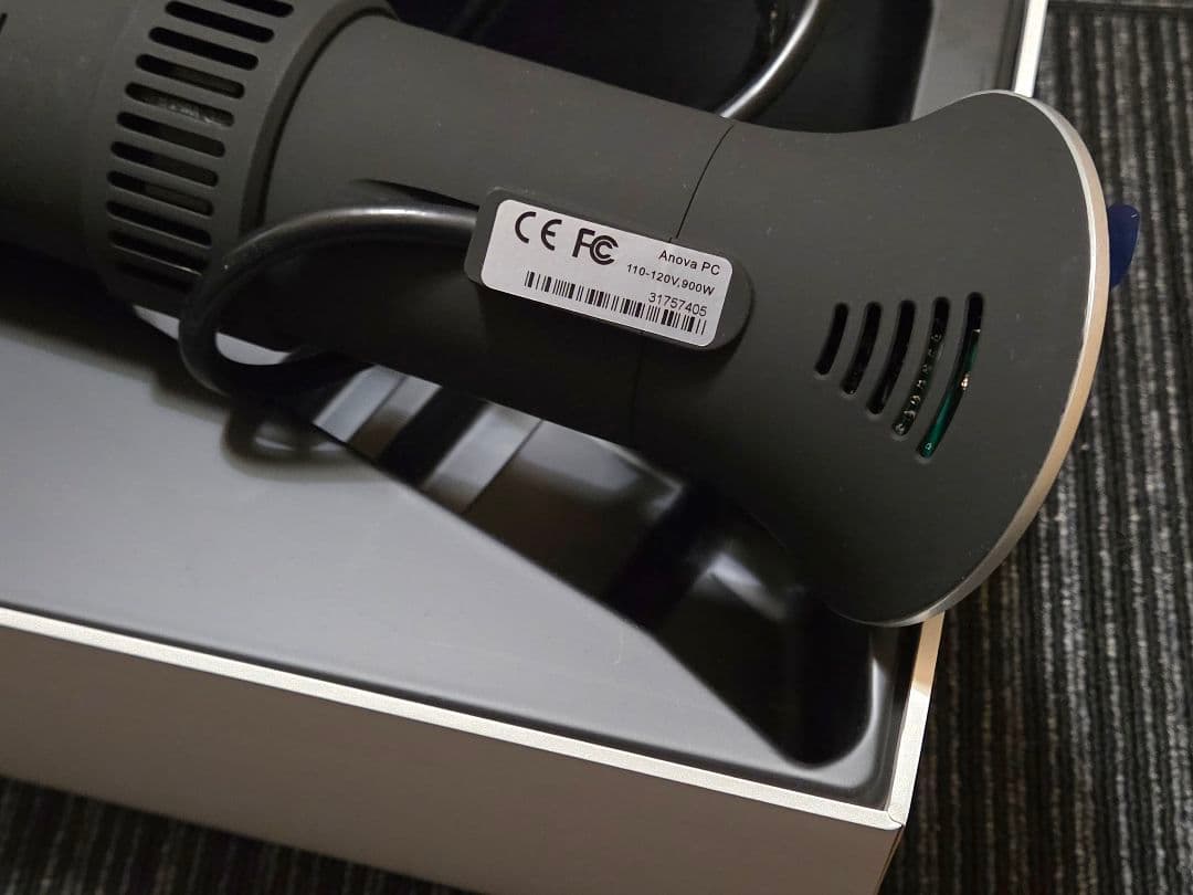 【美品】アノーバ Anova 低温調理器 900W Wi-Fi